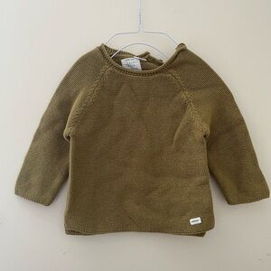 Zara Kids Olive Sweater